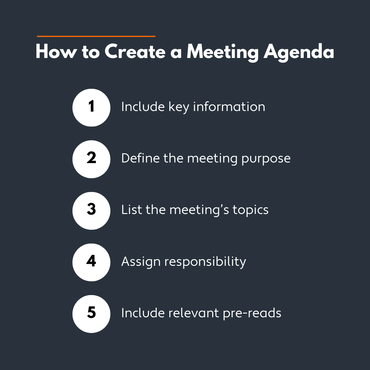 Meeting Agenda Listical