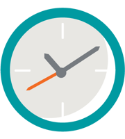 Daily Schedule Clock Icon