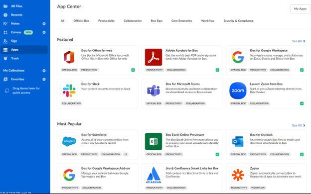 Box App Marketplace