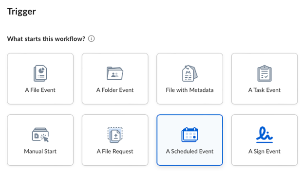 Box’s built-in workflow