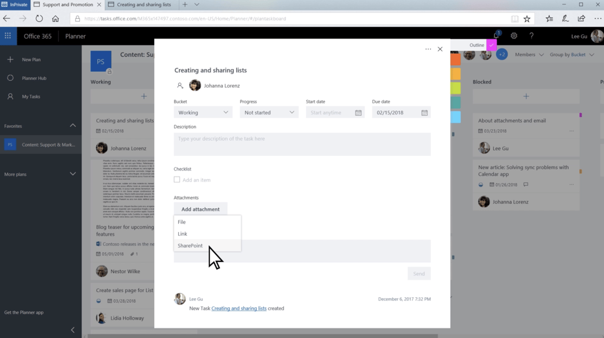 Planner integrations