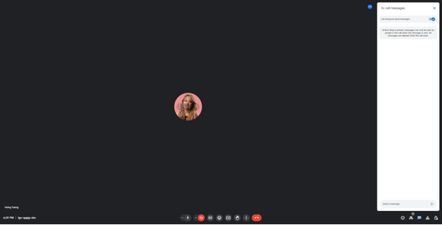 Google Meet conferencing tool