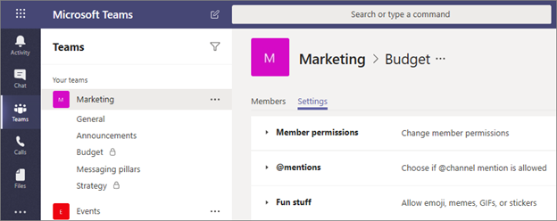 Microsoft Sharing features