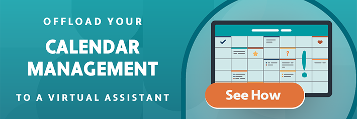 Offload your calendar management to a Virtual Assistant