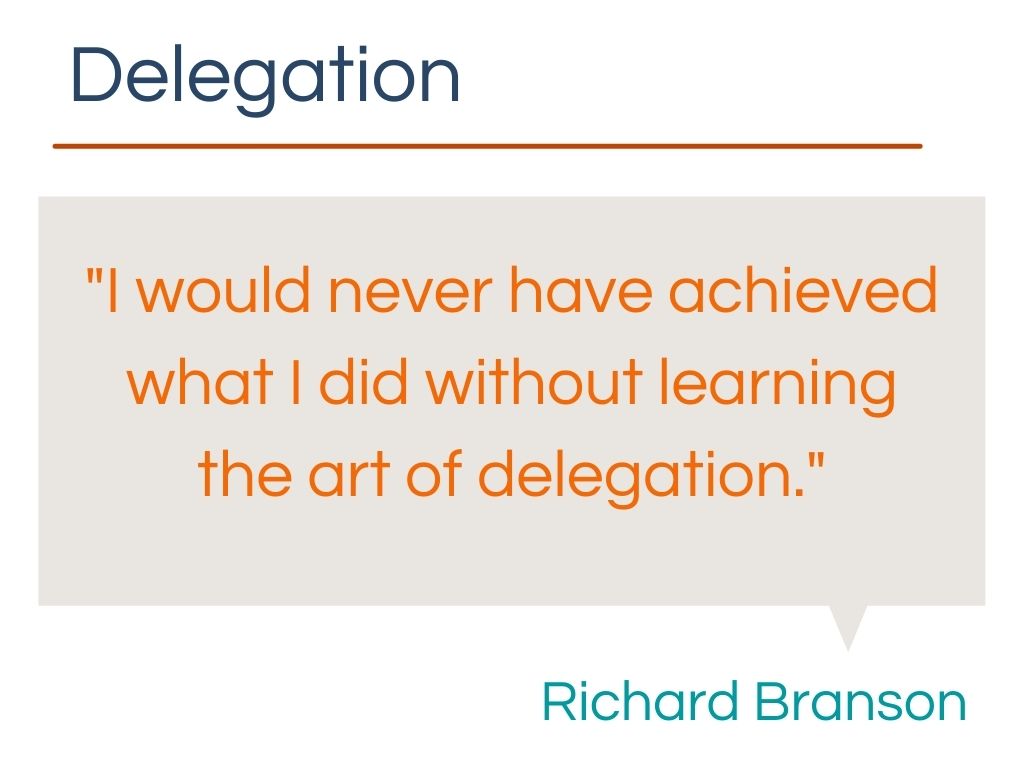 Productivity quotes about delegation